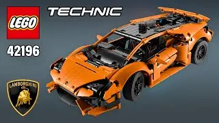 LEGO Technic&trade; Lamborghini Hurac&aacute;n Tecnica Orange (42196) [806 деталей] Пошаговые инструкции по сб...