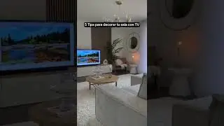 5 Tips para decorar tu sala con TV