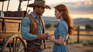 She Was Stranded When Her Wagon Wheel Broke, The Cowboy Fixed It And Fixed Her Broken Heart Too