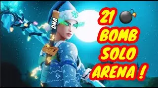 #nogops #fortnite #ad 21 BOMB ARENA SEASON 5 CHAPTER 2 SOLOS ARENA GAME With DNA IS SANTA