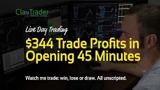 Live Day Trade - Trading a Chat Room Alert for $234