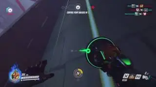 Overwatch Lucio wall ride escape!