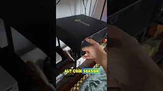 Getting paid to heat my house... #cryptomining #eth #bitcoin