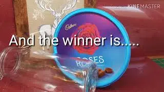 Etched Glass Mason Jar & Chocolate Prize Draw | Santa Sack Competition Announcement