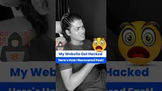 😱 Hacked Website? Here's How I ✅ Recovered Fast! #websitehacked #cyberattack