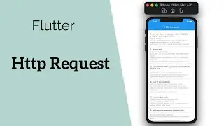 Flutter: HTTP Request
