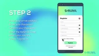 HOW TO REGISTER S RUN VIA MOBILE APP
