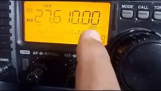 Como fazer modo Split no ICOM IC 78 / IC78. Split mode ICOM IC 78