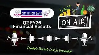 City Union Bank Q2 FY26 Results | Profit, NIM, Asset Quality & Outlook Explained | VariantInvestor