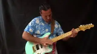 Guitarist Vinny Roth playing some slap guitar!