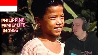Frenchman Reacts To Philippine family life in 1956