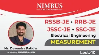 Measurement |RSSB JE Online Classes |JE 2022 | RRB JE/JSSC JE/SSC JE Free Online Coaching | EE |L-10
