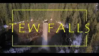 TEW FALLS #hamilton #ontario #canada #dundas #peak #waterfall #hike #naturetrails #scenic #droneshot
