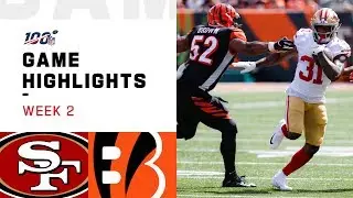 49ers vs. Bengals Week 2 Highlights | NFL 2019