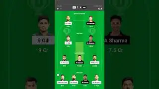 आज की SL टीम | GT vs SRH dream 11 prediction team | #dream11team #dream11 #viral