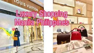 Manila Luxury Shopping Experience.  Luxury Shopping in Manila
