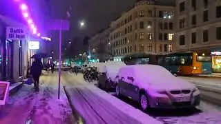 Walking in Snow || Copenhagen || Denmark ||