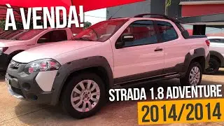 Strada Adventure 1.8 16v Cabine dupla 2014 a venda! #fiatstrada