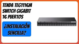 RESEÑA (2026) : Tenda TEG1116M Switch Gigabit 16 Puertos. DETALLES