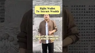 How to choose your wallet to attract wealth?💰 #fengshui #energy #lucky #life #tips #money #wealth