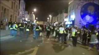 Bristol's Stokes Croft riot scenes
