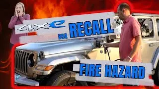 Jeep 4xe Fire Hazard Recall Preliminary Information & Updates FCA B9A