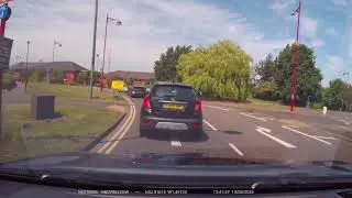 NA53 UVU Straight on from Right only lane Pride Park Derby