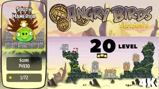 Angry Birds Seasons South H-america 20 Level #angrybirdsseasons