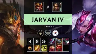 Jarvan IV Jungle vs Nidalee - KR Challenger Patch 25.14