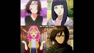 I would let the world burn #facts #anime #love #naruto #demonslayer #aot #edit #shorts #ytshorts