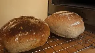 Come fare il pane semi integrale nel forno ardore - How to make whole wheat bread in Ardore oven