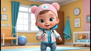 Hospital Check Up Song | Fun Doctor Visit Nursery Rhyme for Kids | Baby Learning Song