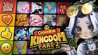 ROUND 2: 🍪 Ranking Cookie Run Kingdom Characters by Their Designs🎨