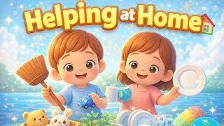 Little Helpers at Home 🏡| Gentle Kids Song About Helping | Lume Club