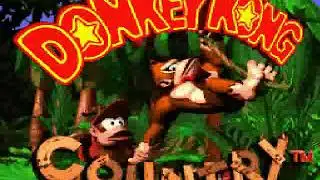 Donkey Kong Country Music SNES - Main Theme - (REVERSED)