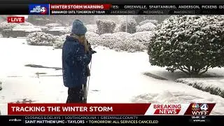 LIVE: SNOWSTORM COVERAGE