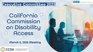 CCDA Executive Committee Meeting March 2025