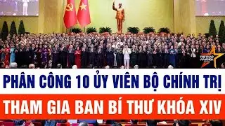 Phân công 10 Ủy viên Bộ Chính trị tham gia Ban Bí thư khóa XIV