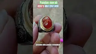 batu pandan merah spesialis batupandan terlengkap#batuakik #singapore#gemstone #malaysia