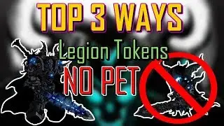 (NO PET)Top 3 Fastest Ways To Farm Legion Tokens | AQW Adventure Quest Worlds