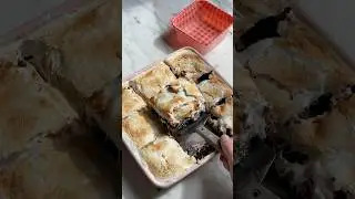 Пирожные &laquo;Кэмпкостёр Сморы&raquo; 🍫🔥 #украшениеторта