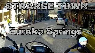 Dual Sport Strange Town Eureka Springs Arkansas Ride Honda CRF250L