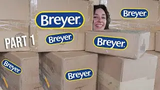 Unboxing HUGE BREYER HAUL - Model Horses - Part 1