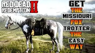 Red Dead Redemption 2: How  To Get The Silver Dapple Pinto Missouri Fox Trotter The EASY  Way