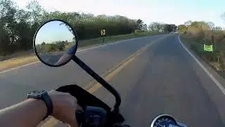 Pegando ESTRADA de TRIUMPH Scrambler 400X #motovlog #motoboy #goi&acirc;nia #gopro #2rodas