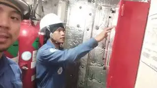 CO2 Carbon Dioxide Fixed extinguishing System onboard a vessel🛳️💨
