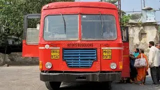 Msrtc Cabin Ride : Khopoli Pen Road : Ashok Leyland MH D series Laalpari