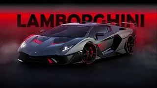 Lamborghini PowerPoint Presentation tutorial | Text swiping up and Down
