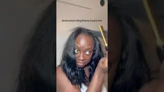 DIY Short Curly Quickweave with Layers | #shorts  #wigs #hairtutorial #naturalhair