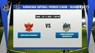 LIVE - FINAL - Karnataka Softball Premier League (KSPL) 2025 | Doordarshan Sports